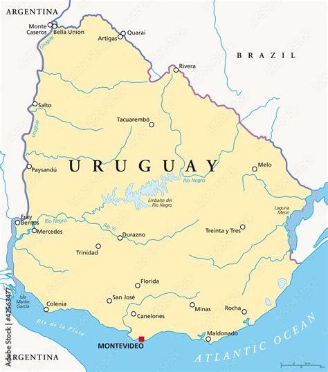 Montevideo Map .